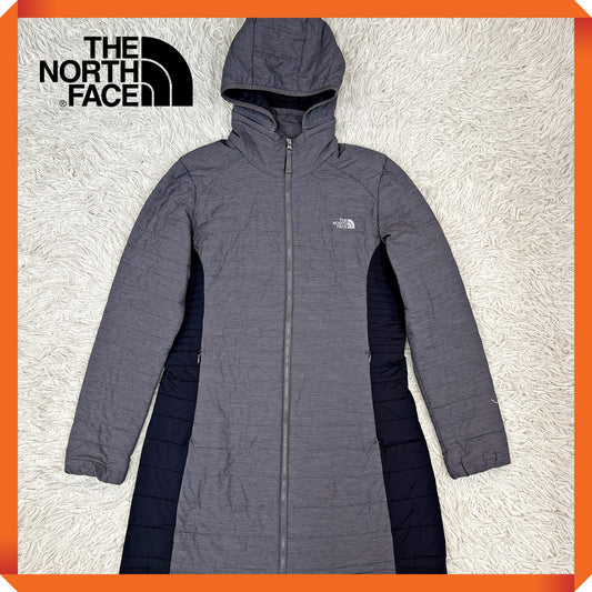 THE NORTH FACE VX HEAT V-MOTION 中綿ジャケット グレー レディース XL（100） フード取り外し可 #46