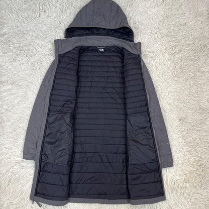 THE NORTH FACE VX HEAT V-MOTION 中綿ジャケット グレー レディース XL（100） フード取り外し可 #46
