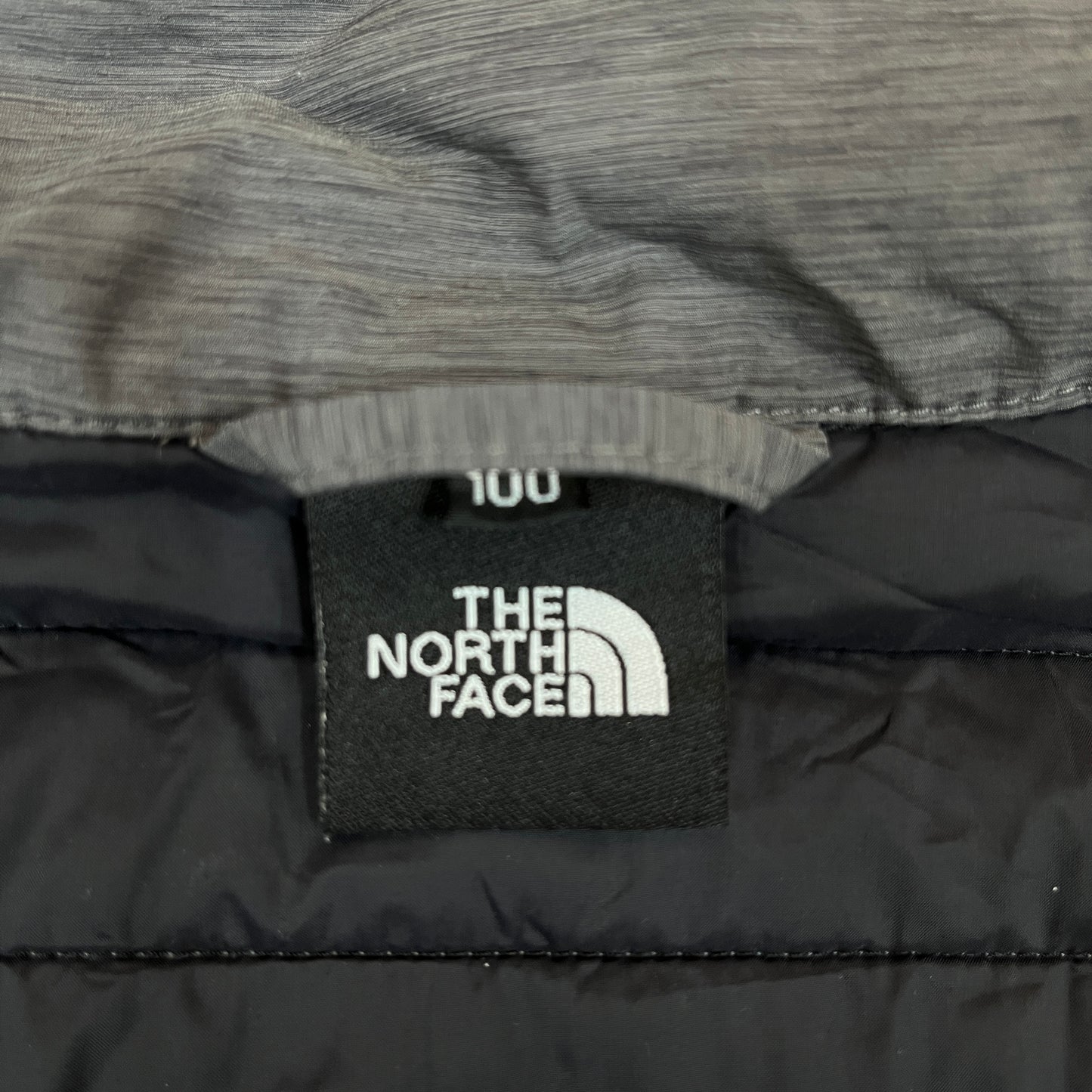 THE NORTH FACE VX HEAT V-MOTION 中綿ジャケット グレー レディース XL（100） フード取り外し可 #46