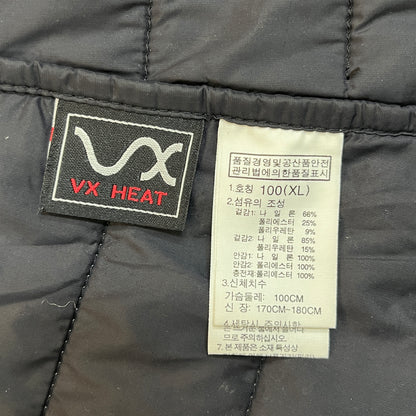 THE NORTH FACE VX HEAT V-MOTION 中綿ジャケット グレー レディース XL（100） フード取り外し可 #46