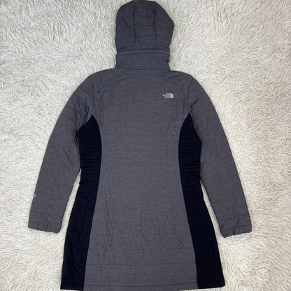 THE NORTH FACE VX HEAT V-MOTION 中綿ジャケット グレー レディース XL（100） フード取り外し可 #46