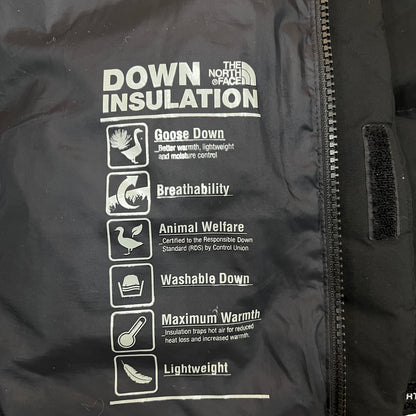 THE NORTH FACE ロングダウンコート ブラック メンズ L（100） Goose Down 保温 撥水仕様 #48