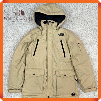 THE NORTH FACE WHITE LABEL ドライベント ダウンジャケット ベージュ メンズ 85（S）#49
