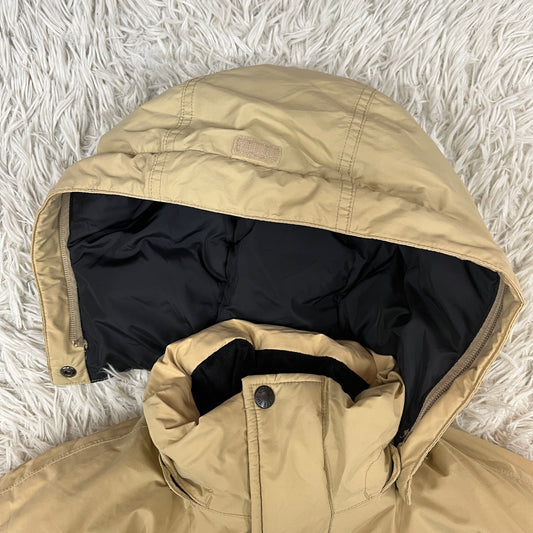 THE NORTH FACE WHITE LABEL ドライベント ダウンジャケット ベージュ メンズ 85（S）#49