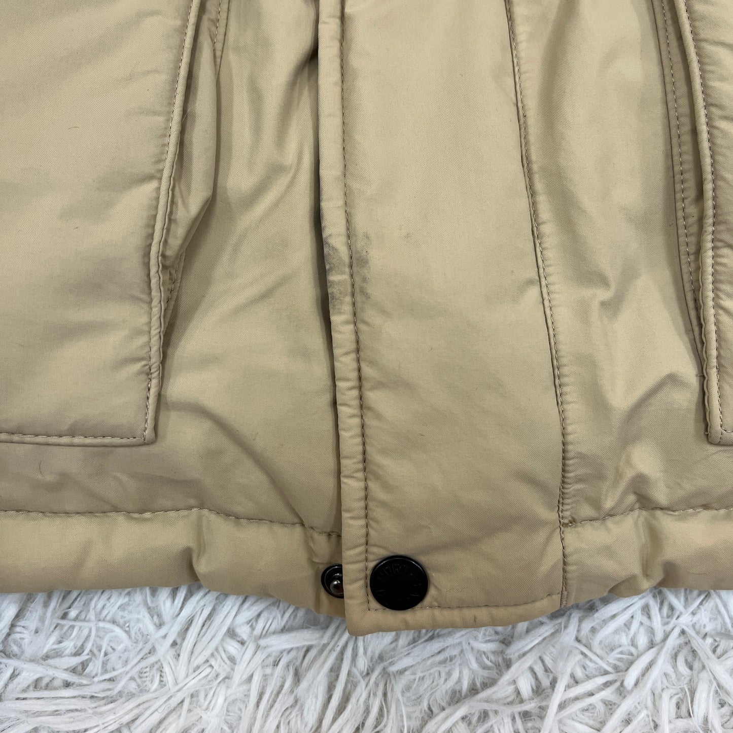 THE NORTH FACE WHITE LABEL ドライベント ダウンジャケット ベージュ メンズ 85（S）#49