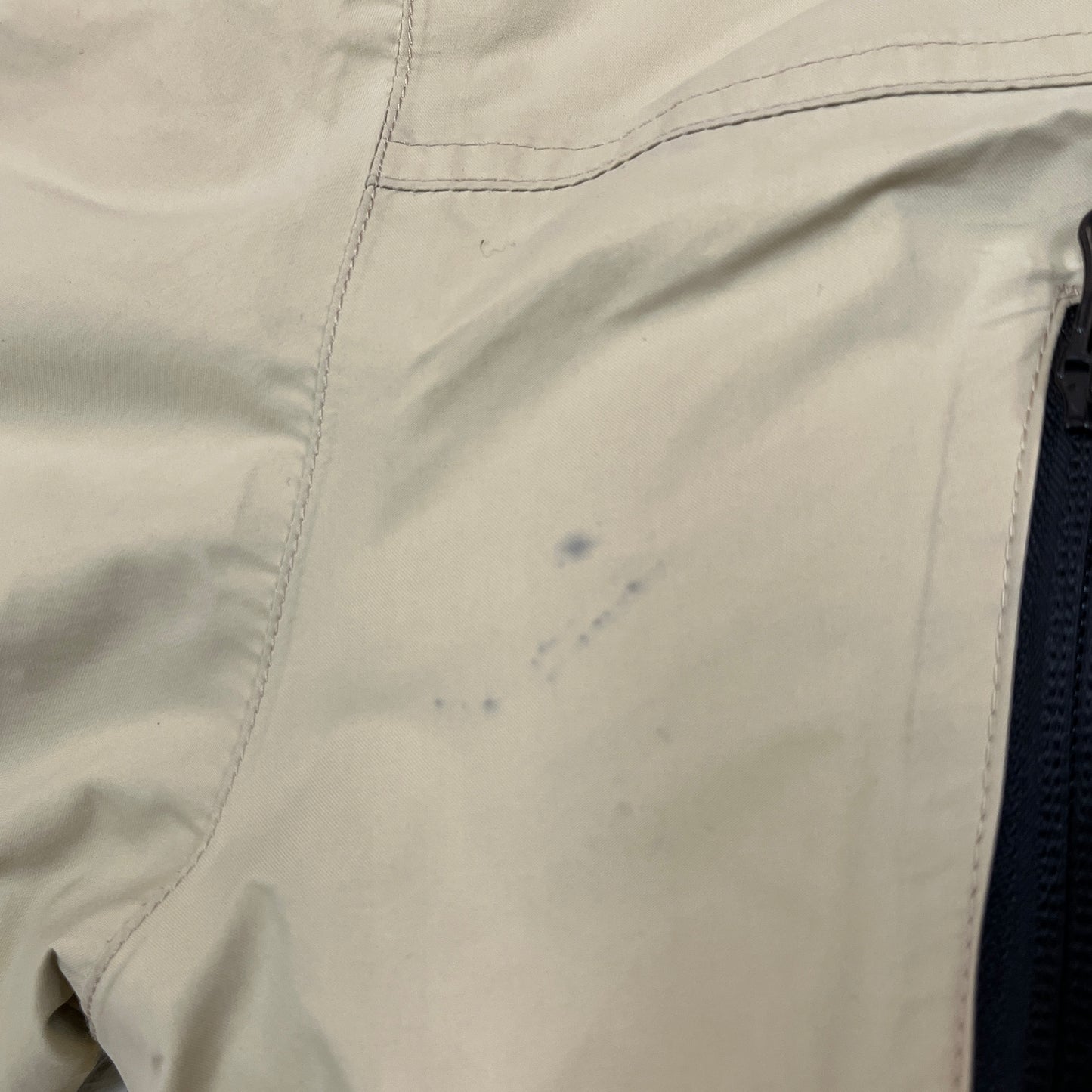 THE NORTH FACE WHITE LABEL ドライベント ダウンジャケット ベージュ メンズ 85（S）#49