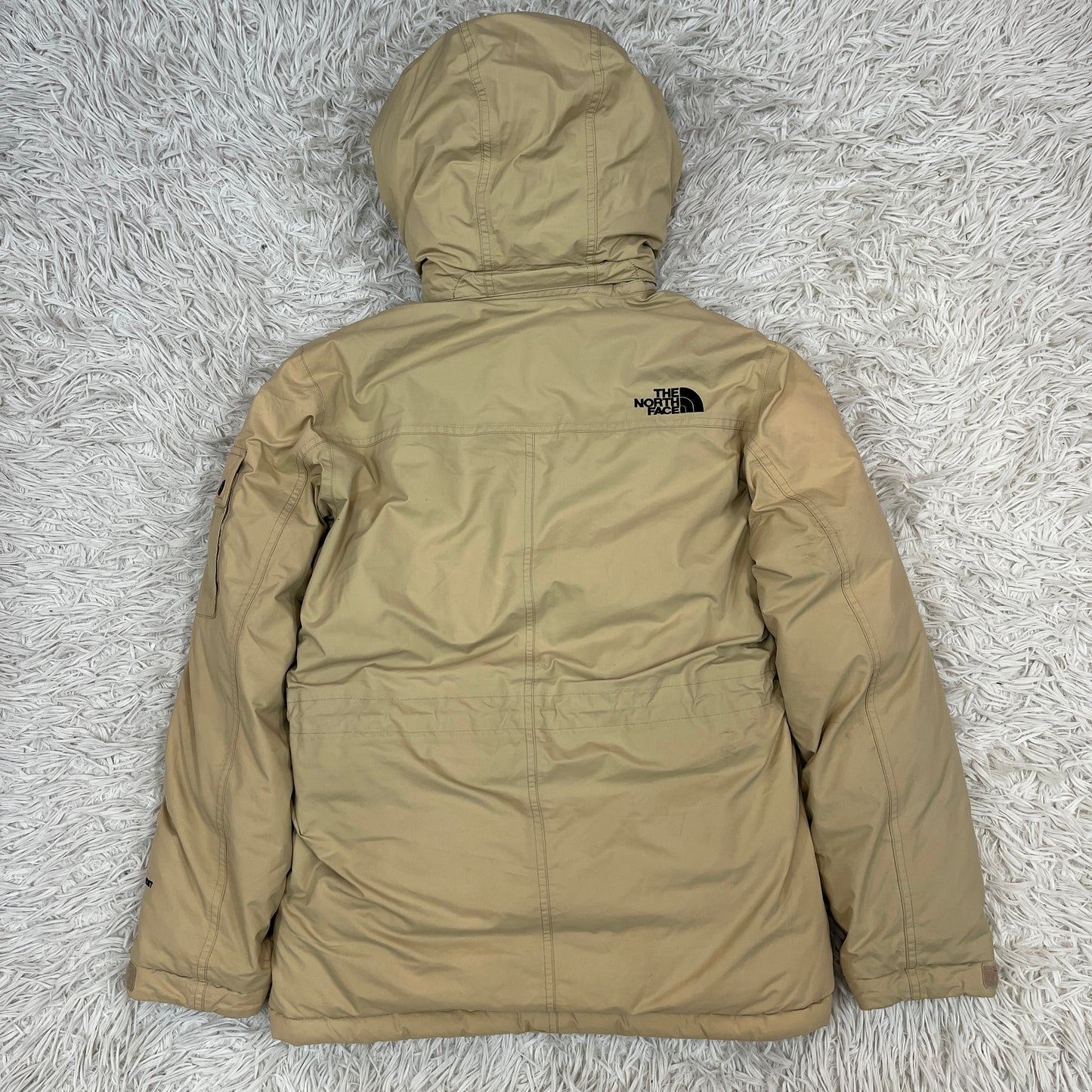 THE NORTH FACE WHITE LABEL ドライベント ダウンジャケット ベージュ メンズ 85（S）#49