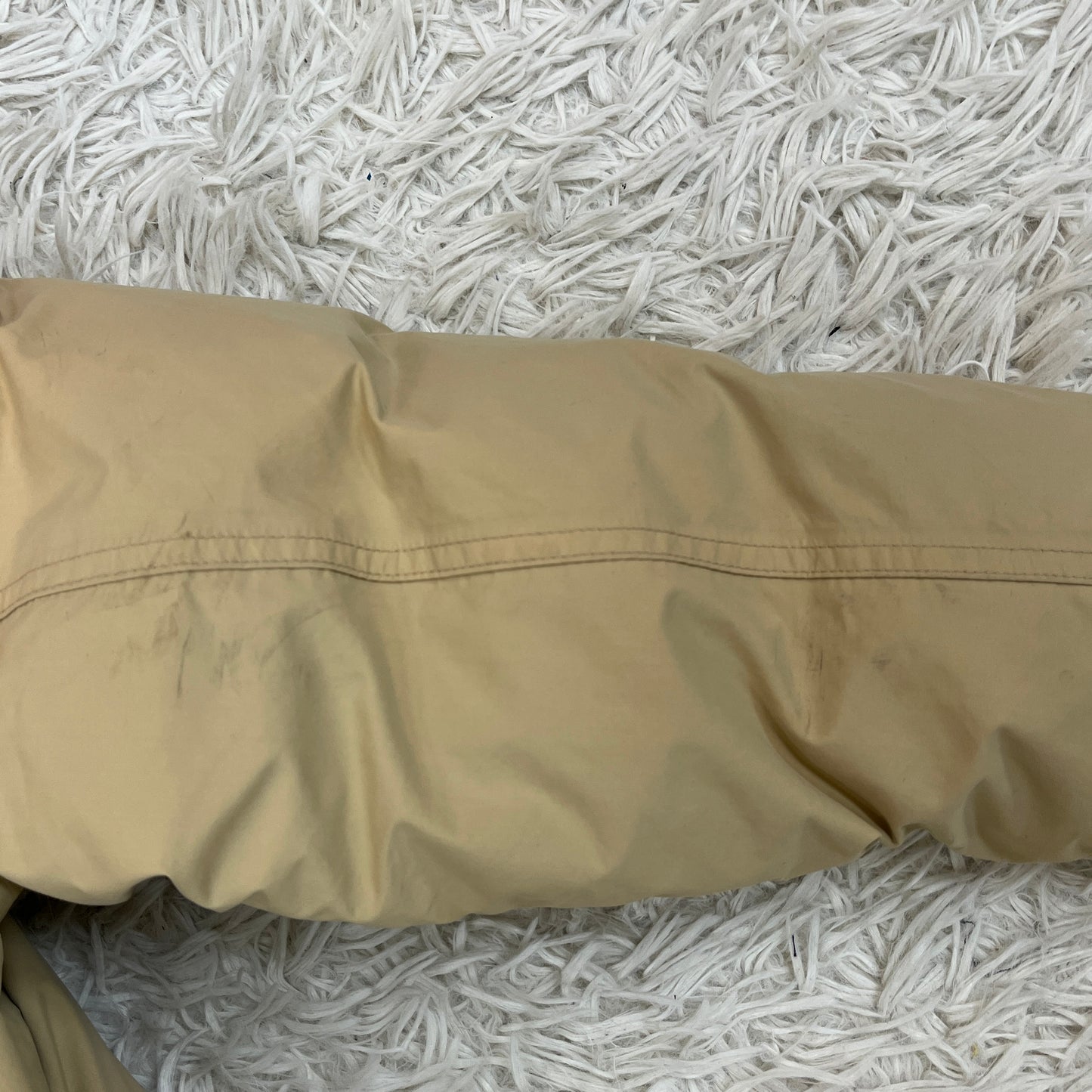 THE NORTH FACE WHITE LABEL ドライベント ダウンジャケット ベージュ メンズ 85（S）#49