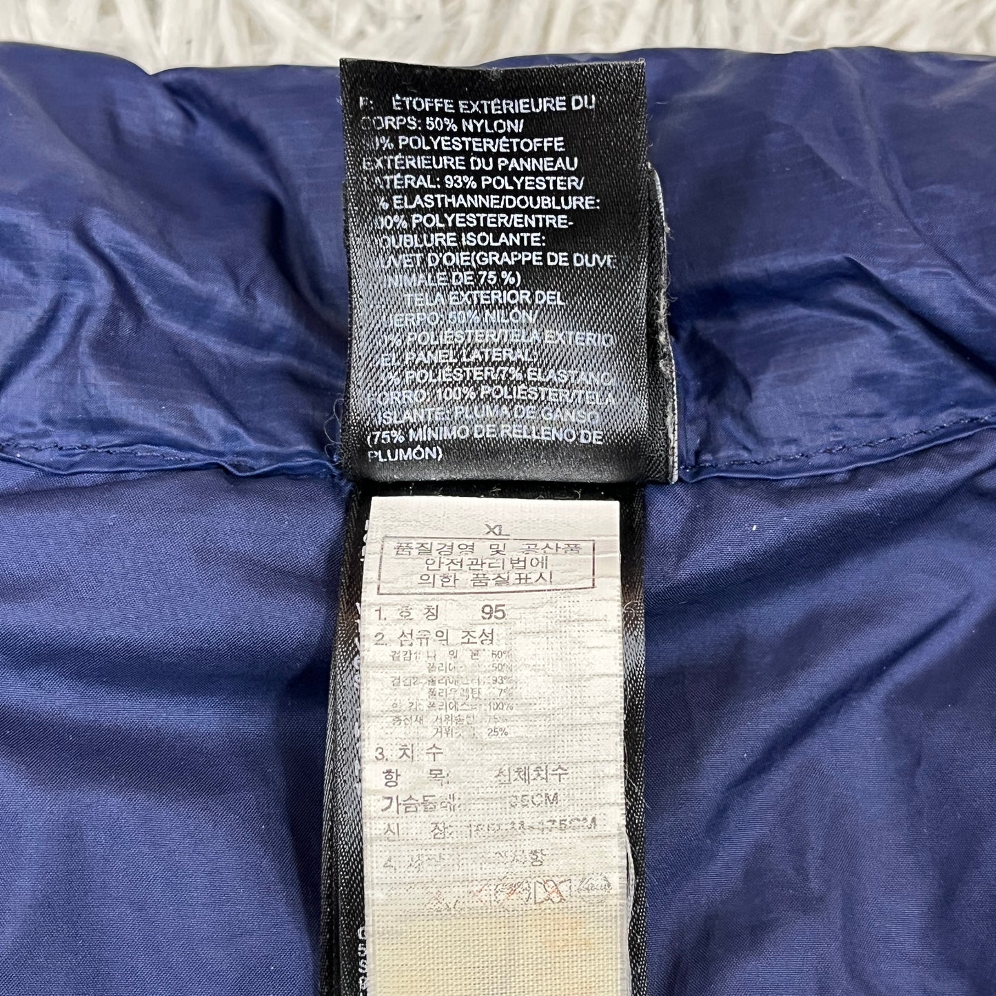 THE NORTH FACE（ザ・ノース・フェイス）550フィル ダウンジャケット レディース XL ネイビー #50