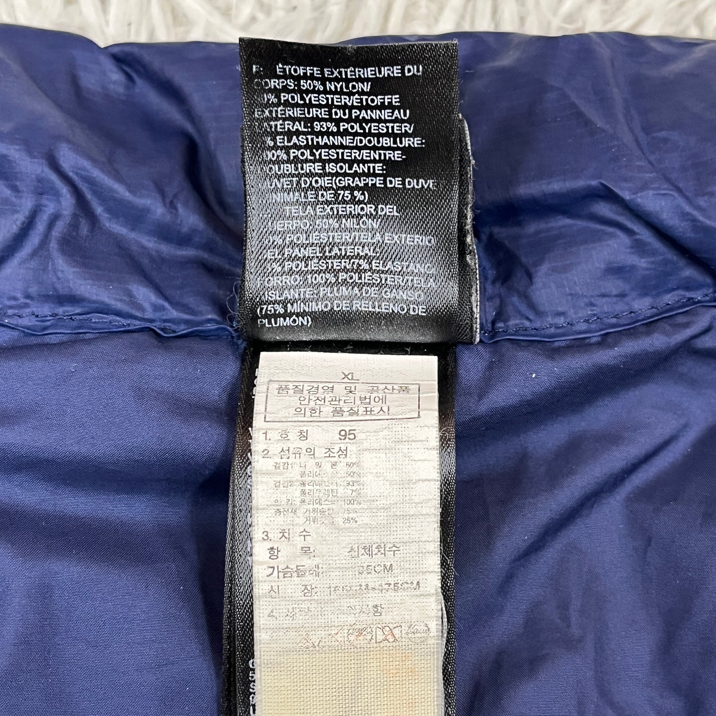 THE NORTH FACE（ザ・ノース・フェイス）550フィル ダウンジャケット レディース XL ネイビー #50