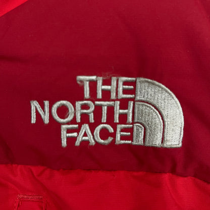 THE NORTH FACE（ザ・ノース・フェイス）HyVent ダウンジャケット レディースL レッド ファー付き 撥水仕様 #52