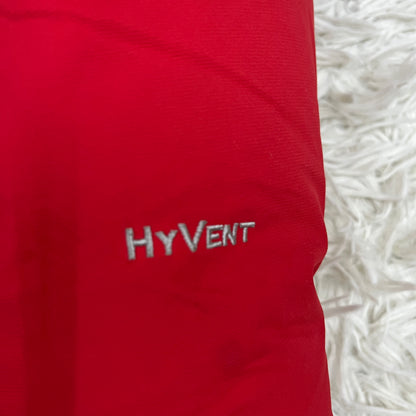 THE NORTH FACE（ザ・ノース・フェイス）HyVent ダウンジャケット レディースL レッド ファー付き 撥水仕様 #52