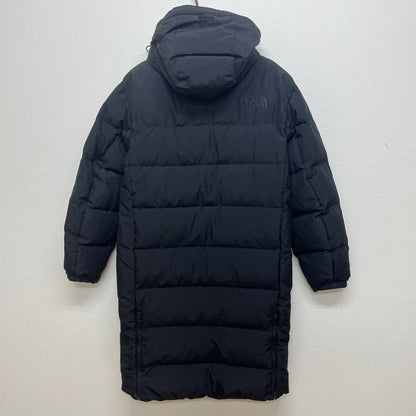 THE NORTH FACE ザ・ノース・フェイス White Label GORE WINDSTOPPER ロングダウンベンチコート メンズ S ブラック フード着脱可 #55