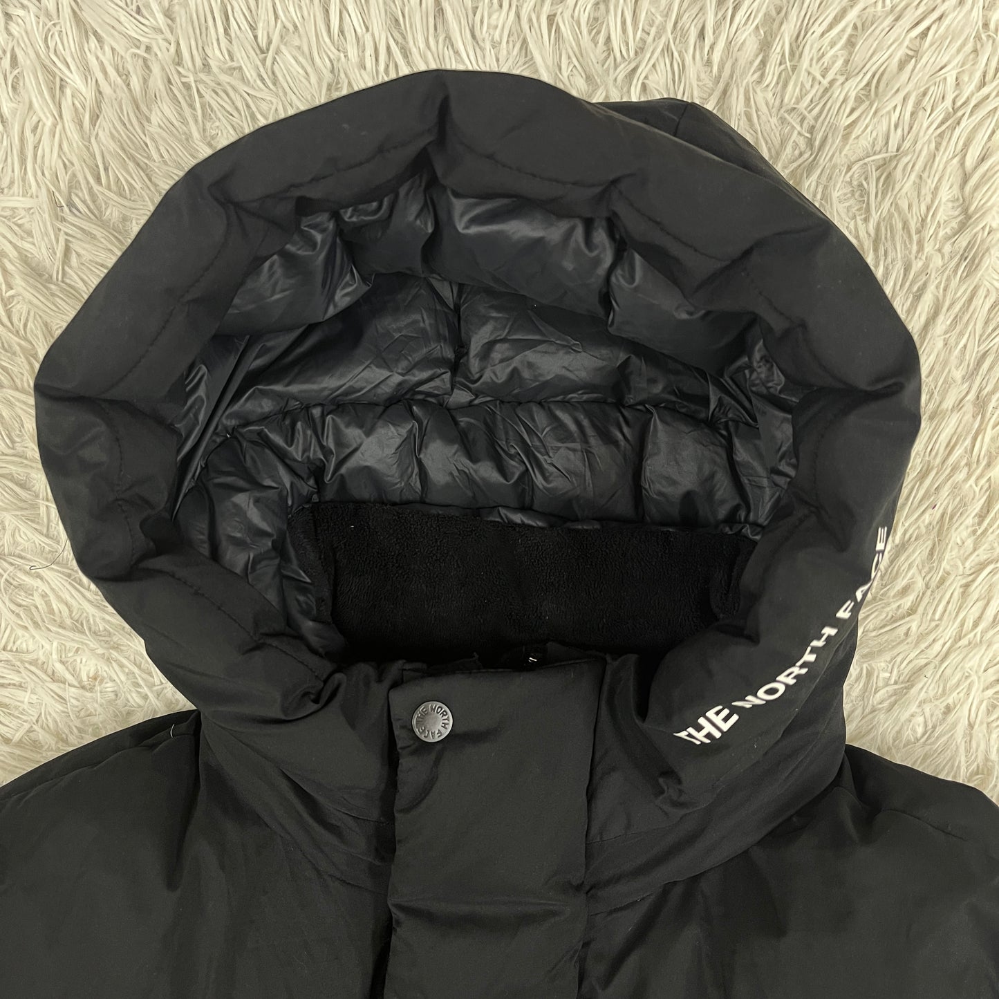 THE NORTH FACE ザ・ノース・フェイス White Label ロングダウン ベンチコート メンズ XL ブラック NC1DJ50J #53