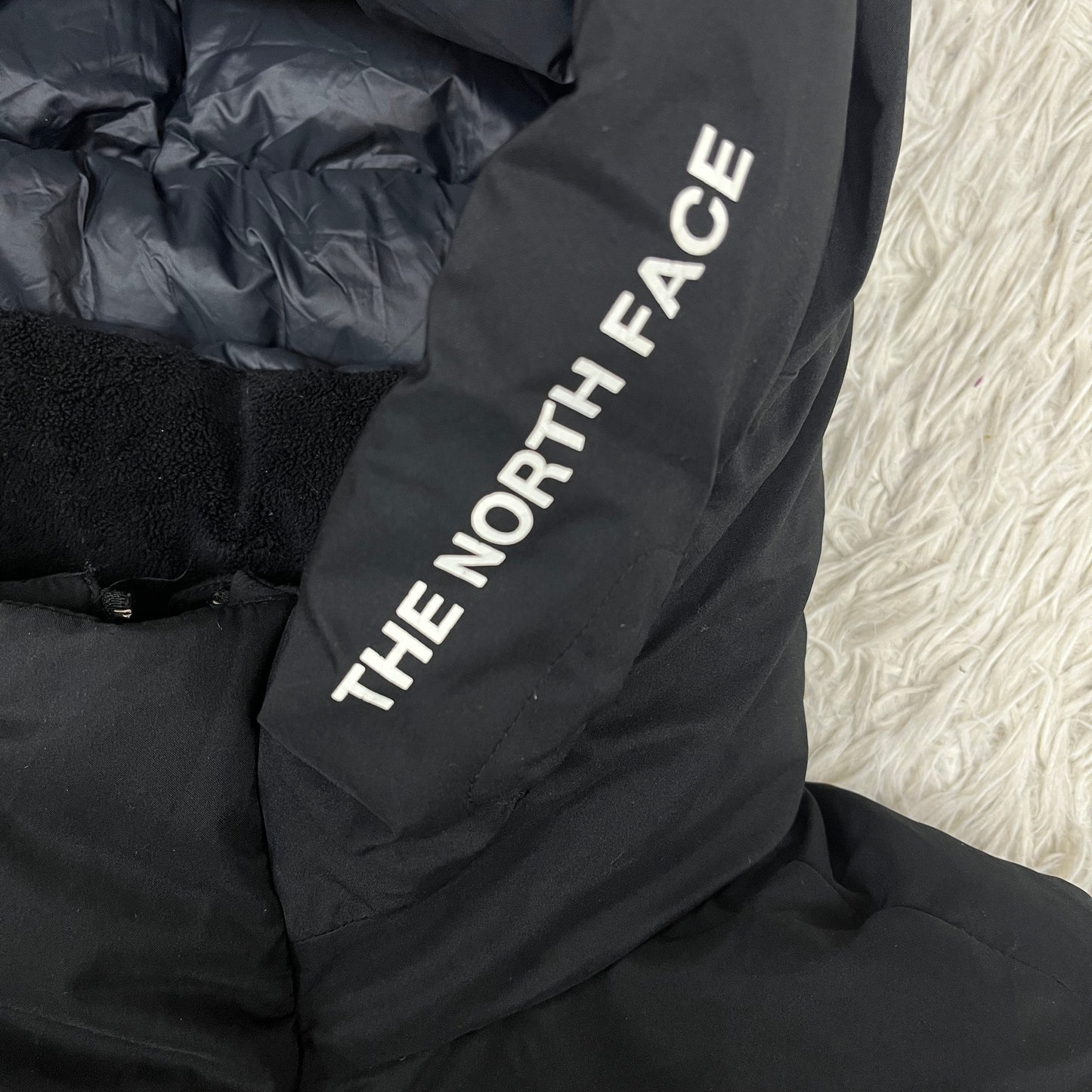 THE NORTH FACE ザ・ノース・フェイス White Label ロングダウン ベンチコート メンズ XL ブラック NC1DJ50J #53