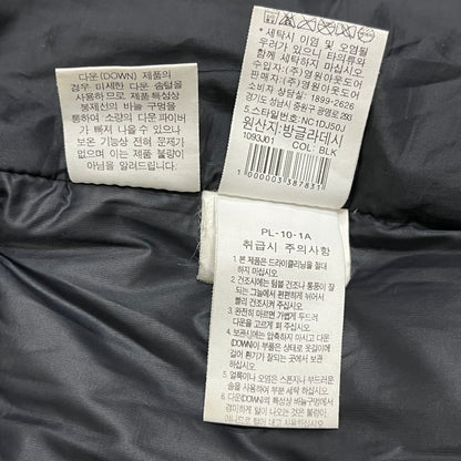 THE NORTH FACE ザ・ノース・フェイス White Label ロングダウン ベンチコート メンズ XL ブラック NC1DJ50J #53