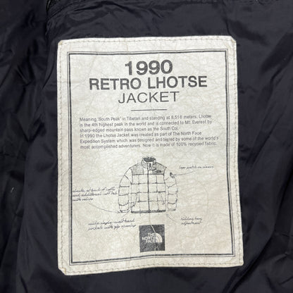 THE NORTH FACE ザ・ノース・フェイス 1990 RETRO LHOTSE ダウンジャケット メンズ L ブラック RDS認証 NJ1DL56B #54