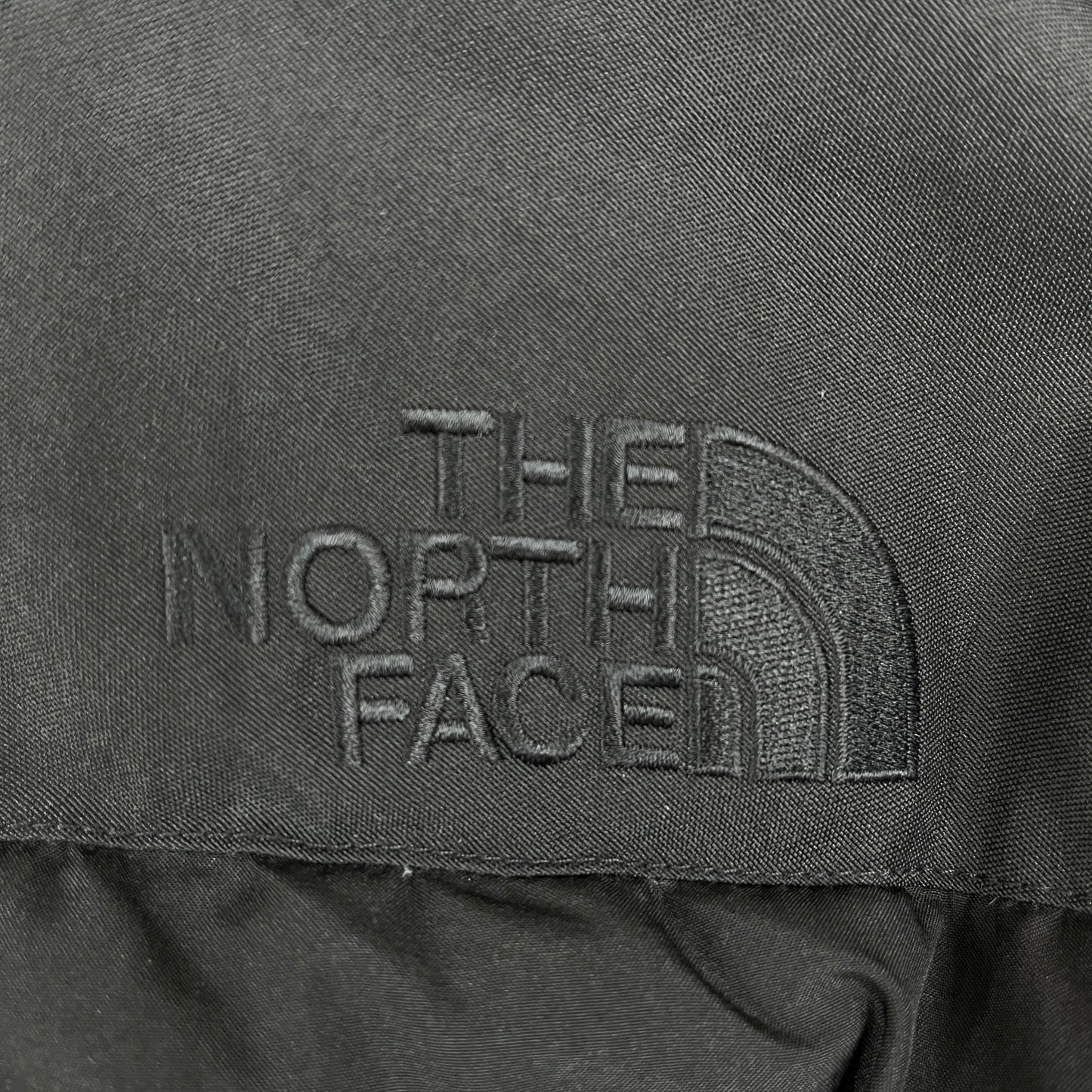 THE NORTH FACE ザ・ノース・フェイス White Label GORE WINDSTOPPER ロングダウンベンチコート メンズ S ブラック フード着脱可 #55