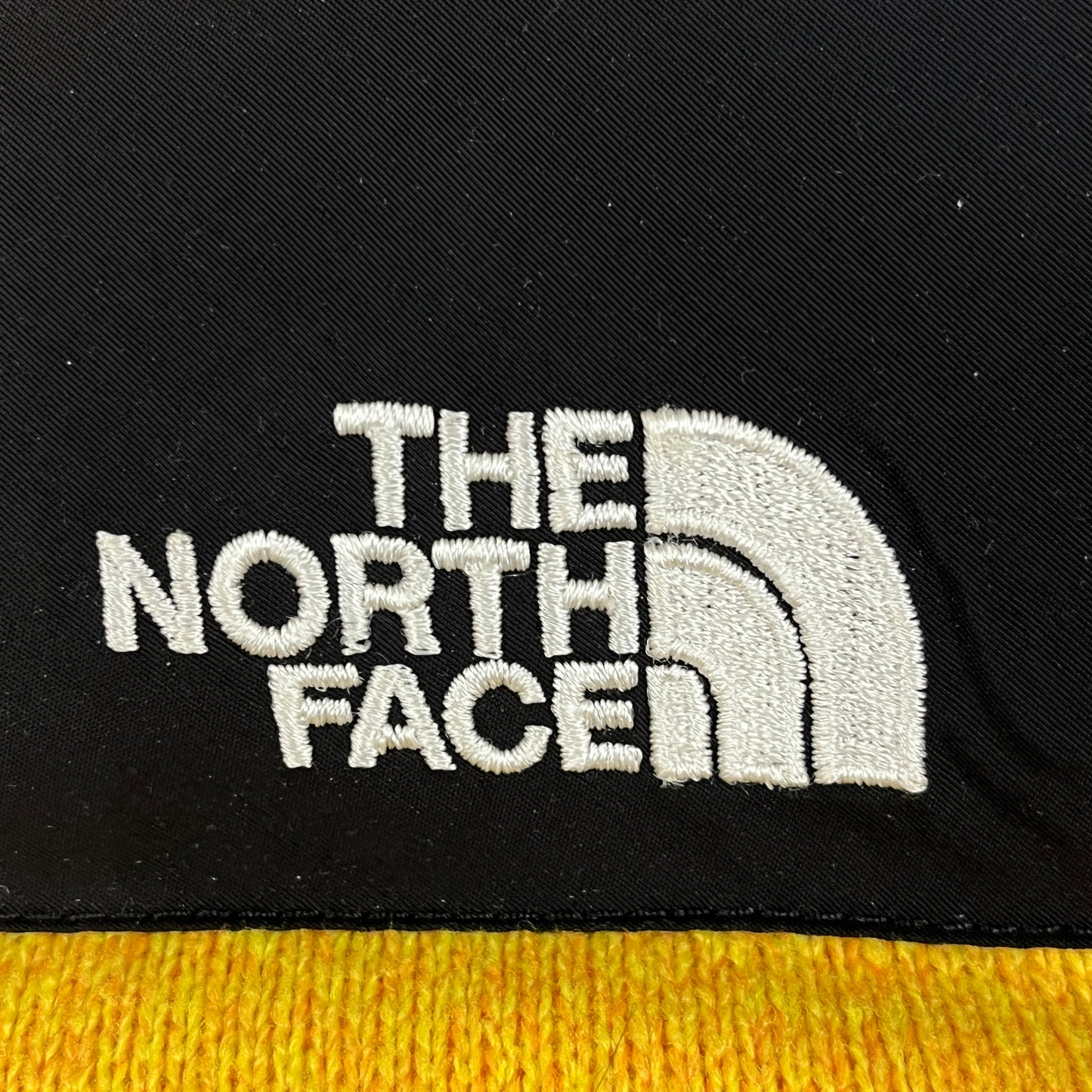 THE NORTH FACE ノースフェイス スプシ ダウンベスト 700フィル ニット切替 イエロー レディース Sサイズ（80）#56