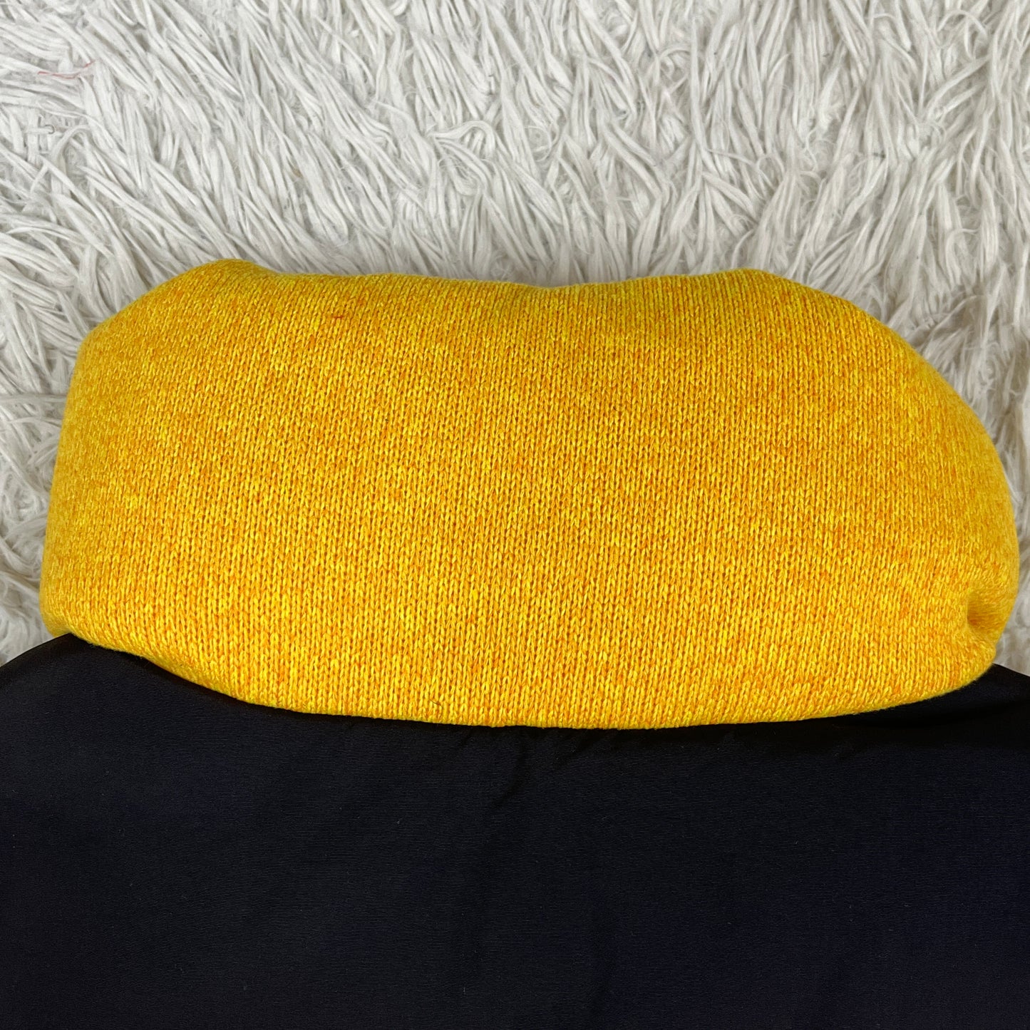 THE NORTH FACE ノースフェイス スプシ ダウンベスト 700フィル ニット切替 イエロー レディース Sサイズ（80）#56