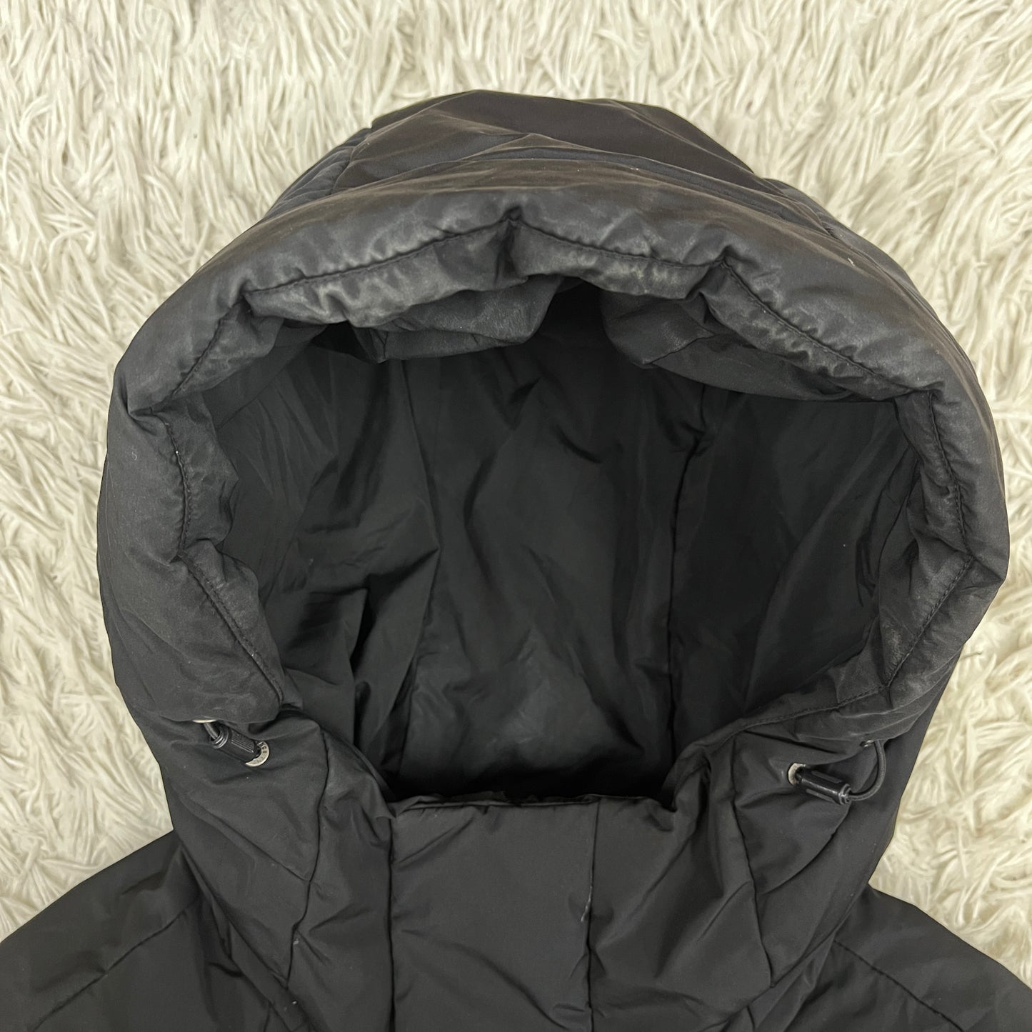 THE NORTH FACE ノースフェイス ロングダウンコート GORE THERMIUM ブラック レディース XXL フード付き #57