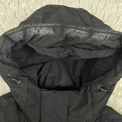 THE NORTH FACE ノースフェイス ロングダウンコート GORE THERMIUM ブラック レディース XXL フード付き #57