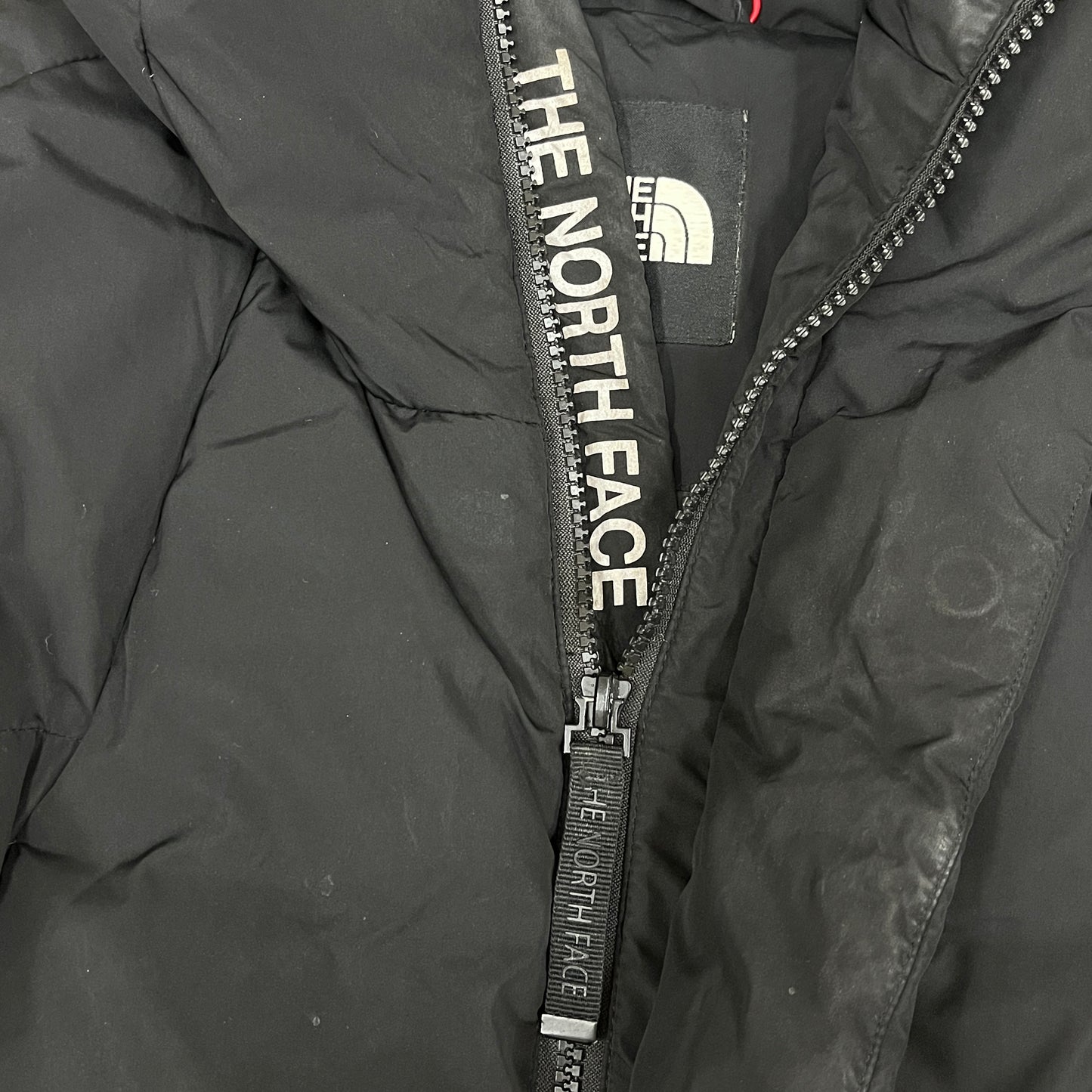 THE NORTH FACE ノースフェイス ロングダウンコート GORE THERMIUM ブラック レディース XXL フード付き #57