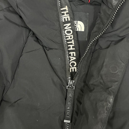 THE NORTH FACE ノースフェイス ロングダウンコート GORE THERMIUM ブラック レディース XXL フード付き #57
