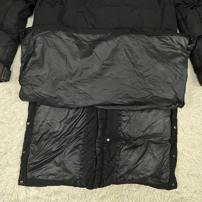 THE NORTH FACE ノースフェイス ロングダウンコート GORE THERMIUM ブラック レディース XXL フード付き #57