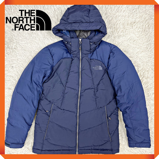 THE NORTH FACE ノースフェイス ダウンジャケット ネイビー メンズ Mサイズ（95） フード着脱可 #58