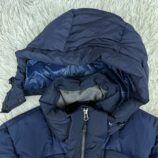 THE NORTH FACE ノースフェイス ダウンジャケット ネイビー メンズ Mサイズ（95） フード着脱可 #58