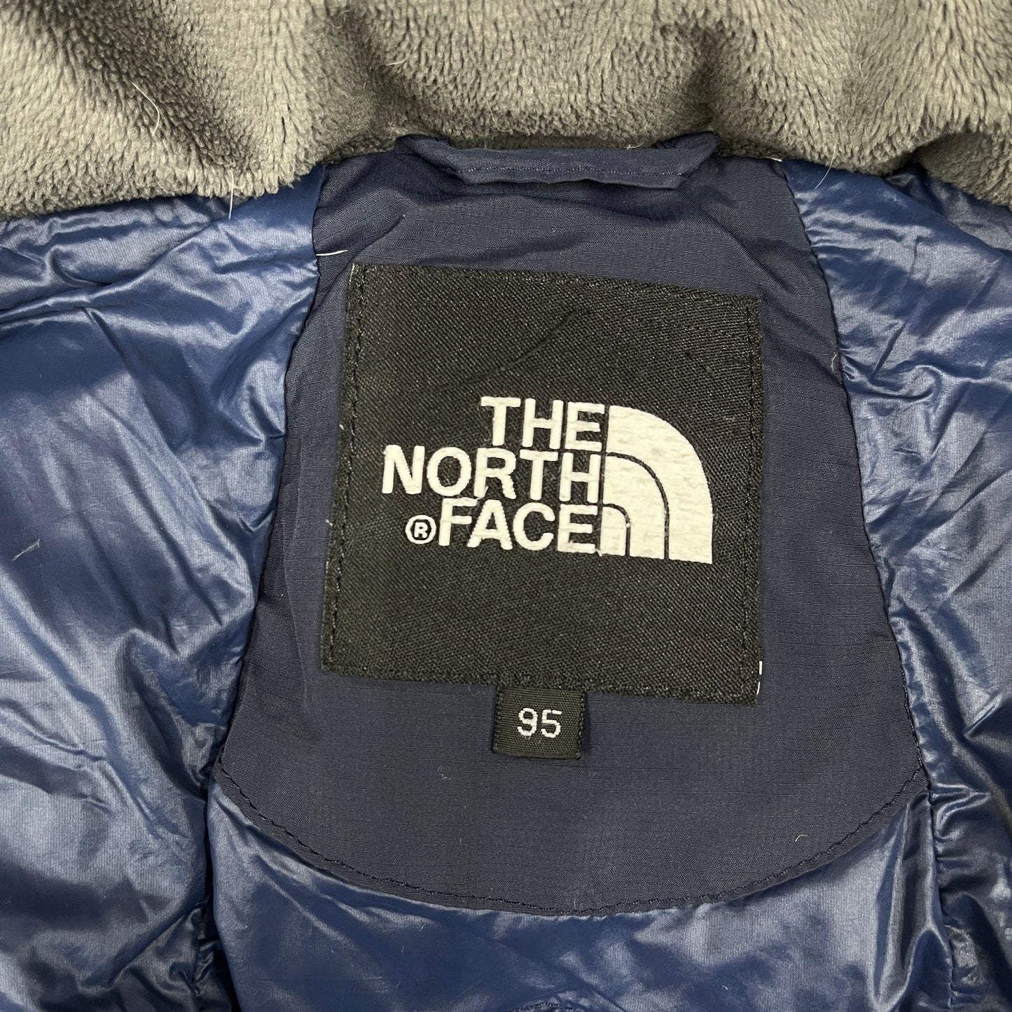 THE NORTH FACE ノースフェイス ダウンジャケット ネイビー メンズ Mサイズ（95） フード着脱可 #58