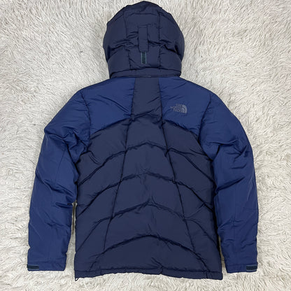 THE NORTH FACE ノースフェイス ダウンジャケット ネイビー メンズ Mサイズ（95） フード着脱可 #58