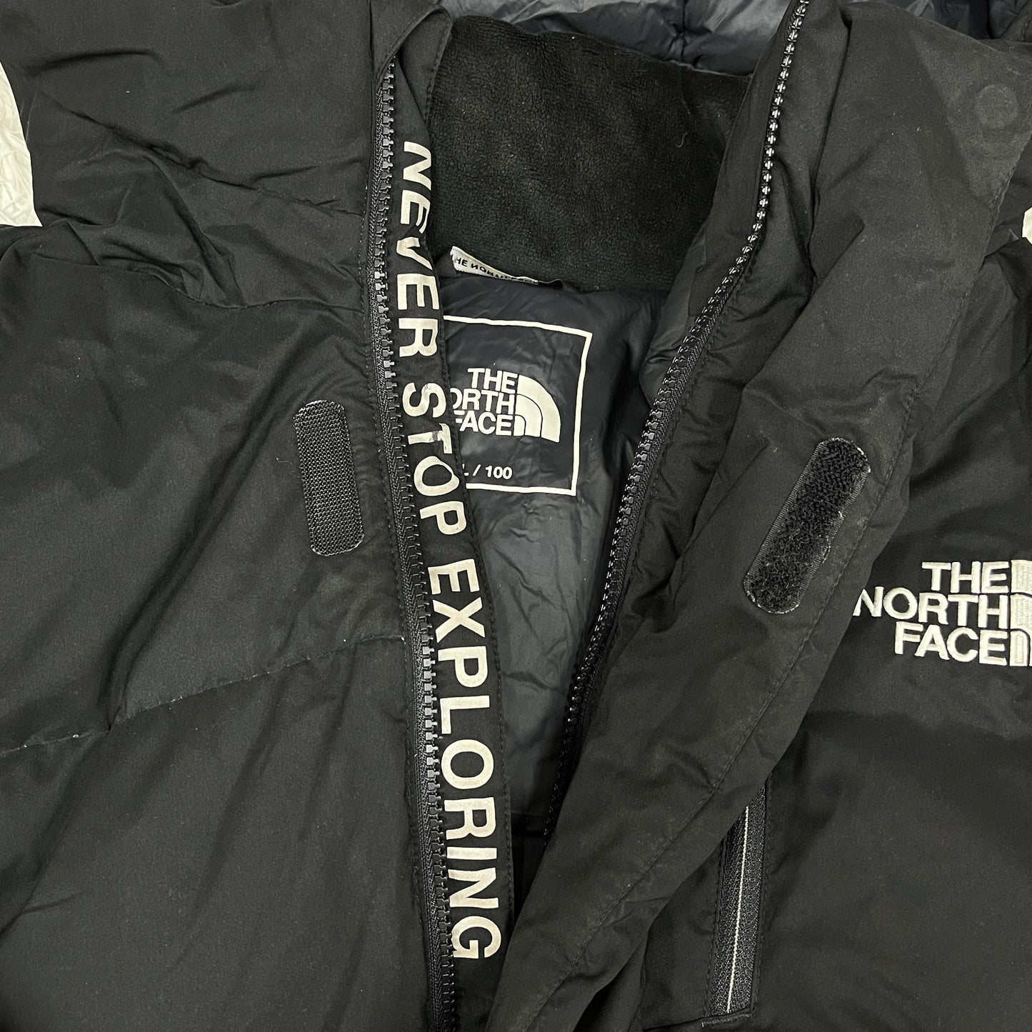 THE NORTH FACE ノースフェイス DRYVENT ロングダウンコート ブラック メンズ Lサイズ（100） RDSダウン フード付き #59
