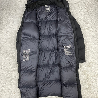 THE NORTH FACE ノースフェイス DRYVENT ロングダウンコート ブラック メンズ Lサイズ（100） RDSダウン フード付き #59