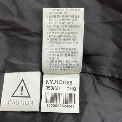 THE NORTH FACE WHITE LABEL ノースフェイス ホワイトレーベル ロングダウンコート リブ付き ベルト付き グレー レディース M（90）#60