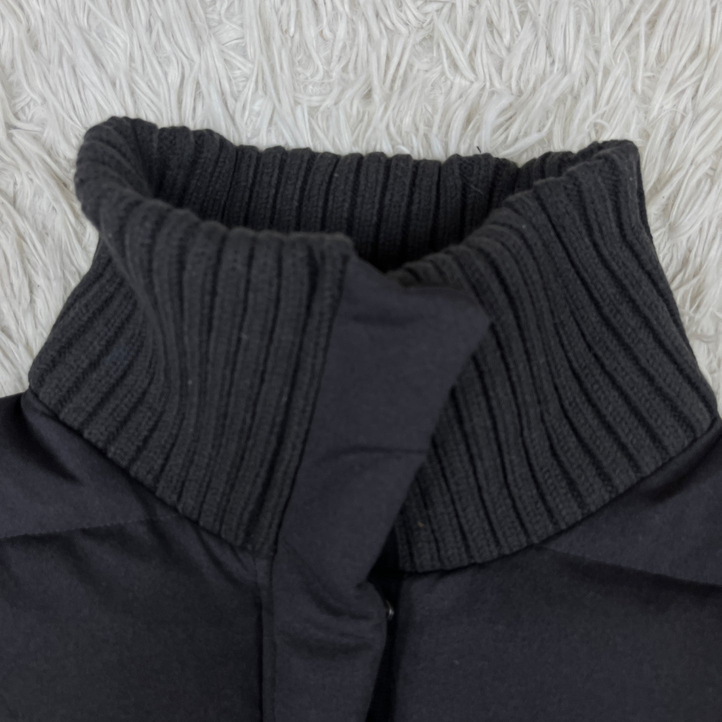 THE NORTH FACE WHITE LABEL ノースフェイス ホワイトレーベル ロングダウンコート リブ付き ベルト付き グレー レディース M（90）#60