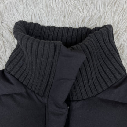 THE NORTH FACE WHITE LABEL ノースフェイス ホワイトレーベル ロングダウンコート リブ付き ベルト付き グレー レディース M（90）#60