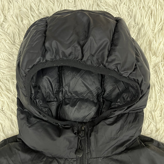 THE NORTH FACE ノースフェイス ダウンジャケット ブラック キッズ160（約レディースS相当） フード付き NJ3NM72S #61