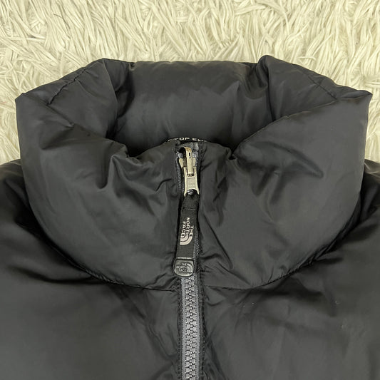 THE NORTH FACE ノースフェイス 700フィル ダウンベスト ブラック×グレー メンズXL（105）#62