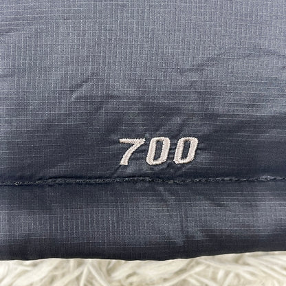 THE NORTH FACE ノースフェイス 700フィル ダウンベスト ブラック×グレー メンズXL（105）#62