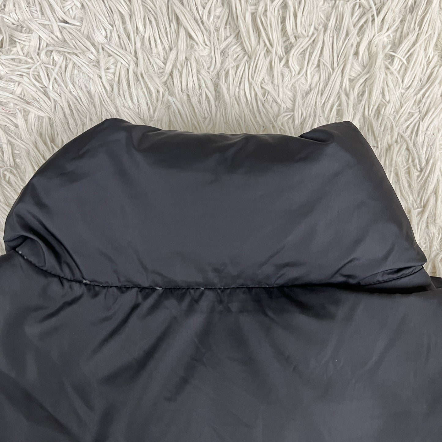 THE NORTH FACE ノースフェイス 700フィル ダウンベスト ブラック×グレー メンズXL（105）#62