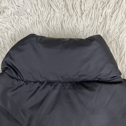 THE NORTH FACE ノースフェイス 700フィル ダウンベスト ブラック×グレー メンズXL（105）#62