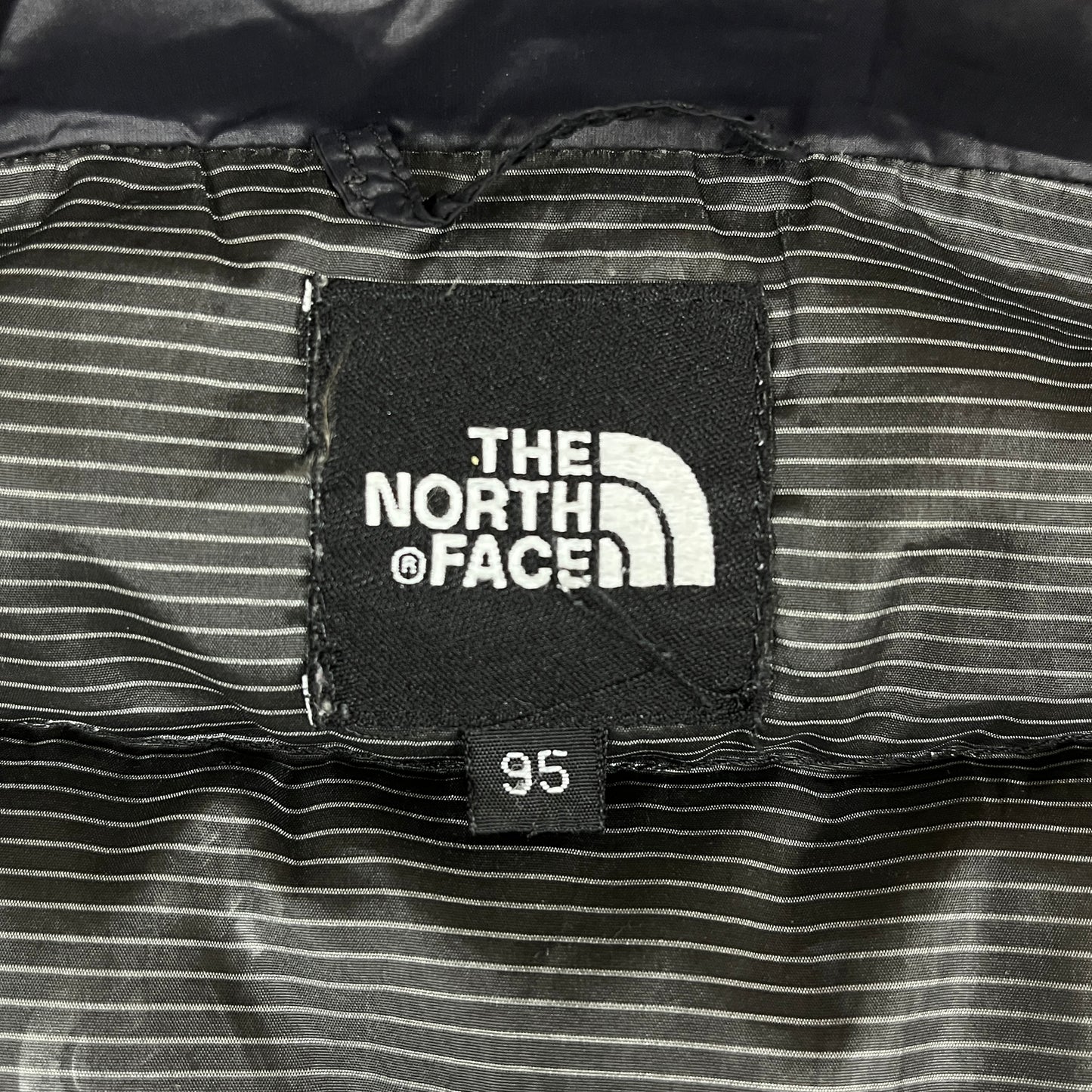 THE NORTH FACE ノースフェイス 600フィル ロングダウンジャケット ブラック メンズM（95） フードなし #63