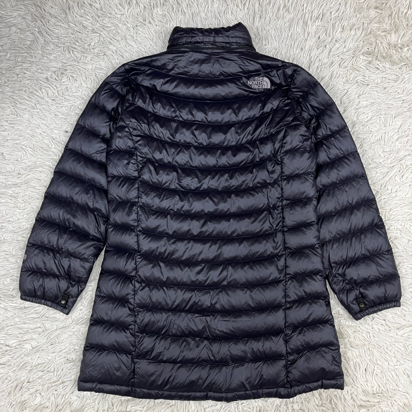 THE NORTH FACE ノースフェイス 600フィル ロングダウンジャケット ブラック メンズM（95） フードなし #63