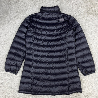 THE NORTH FACE ノースフェイス 600フィル ロングダウンジャケット ブラック メンズM（95） フードなし #63