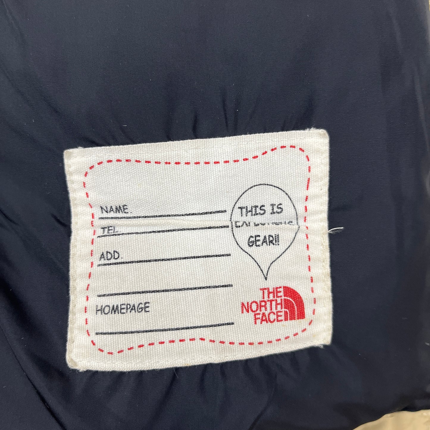 THE NORTH FACE ノースフェイス キッズ ダウンジャケット 120 ベージュ フェイクファーフード付き HyVent PROHEAT 保温 防寒 アウター #64