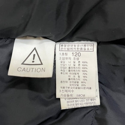 THE NORTH FACE ノースフェイス キッズ ダウンジャケット 120 ベージュ フェイクファーフード付き HyVent PROHEAT 保温 防寒 アウター #64