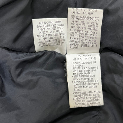 THE NORTH FACE ノースフェイス キッズ ダウンジャケット 120 ベージュ フェイクファーフード付き HyVent PROHEAT 保温 防寒 アウター #64