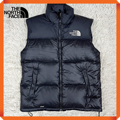 THE NORTH FACE ノースフェイス 700フィル ダウンベスト ブラック メンズM（95） NFD0195 保温 防寒 アウトドア #65